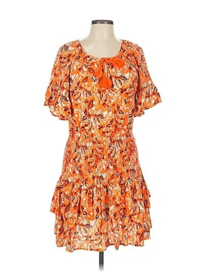 Pre-owned Aerie Casual Dress In Orange