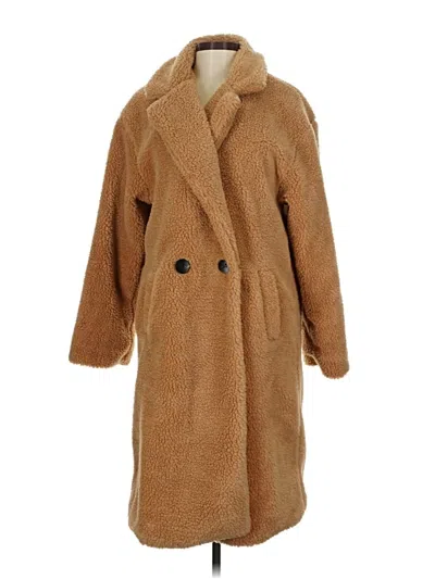 Pre-owned Petal And Pup Coat In Brown
