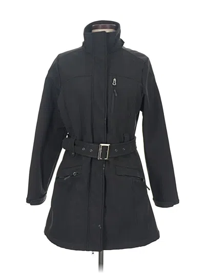 Pre-owned Cb Trenchcoat In Black