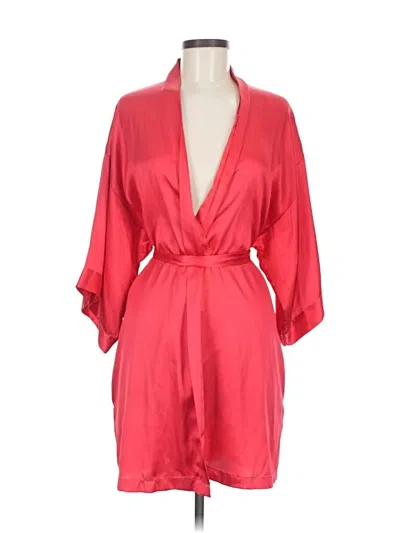 Pre-owned Victoria's Secret Kimono In Red
