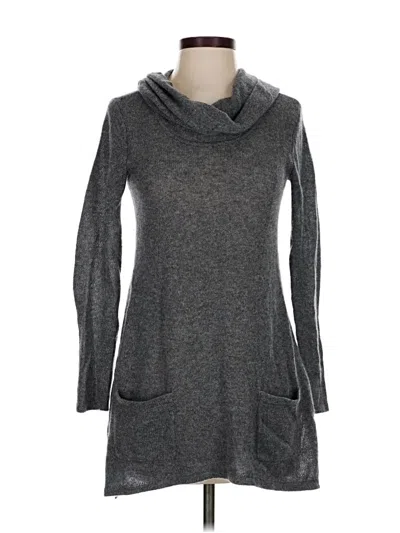 Pre-owned Saks Fifth Avenue Pullover Sweater In Gray