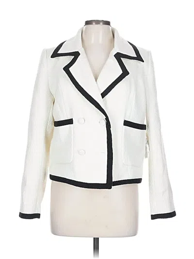 Pre-owned Aqua Blazer Jacket In White