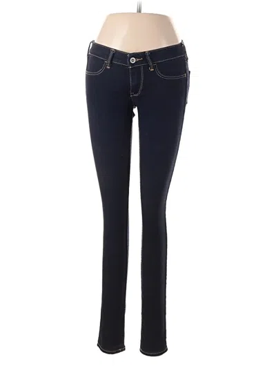 Pre-owned Hollister Jeggings In Blue