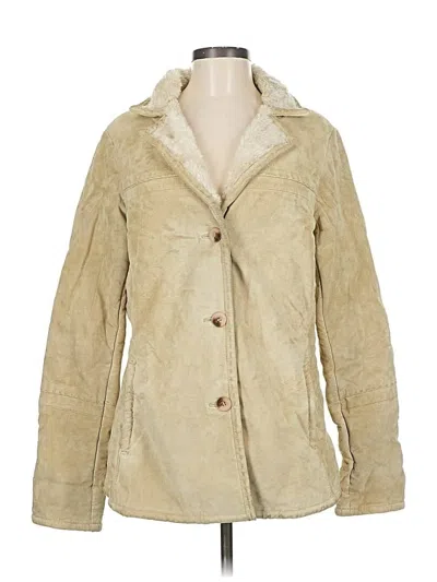 Pre-owned Avanti Leather Jacket In Brown