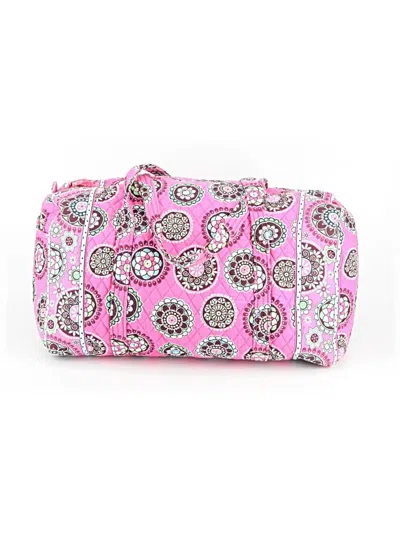 Pre-owned Vera Bradley Weekender In Pink