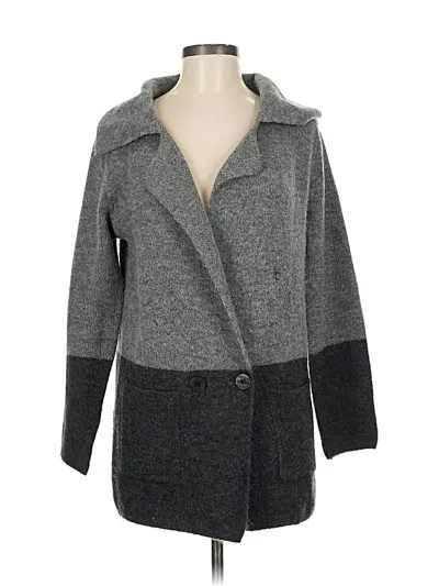 Pre-owned Ya Los Angeles Cardigan Sweater In Gray