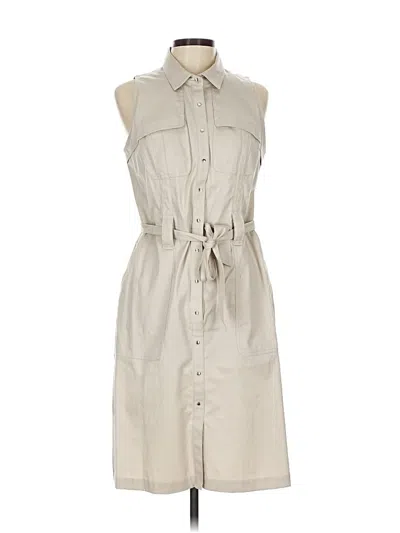 Pre-owned Elie Tahari Casual Dress In Brown