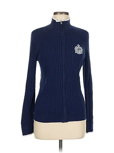 Pre-owned L-rl Lauren Active Ralph Lauren Cardigan Sweater In Blue