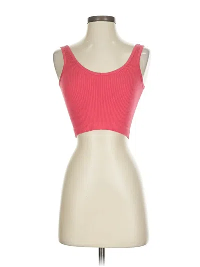 Pre-owned Out From Under Tube Top Pink Strapless Neckline Tops