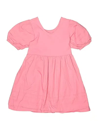 Pre-owned Janie And Jack Kids' Dress In Pink