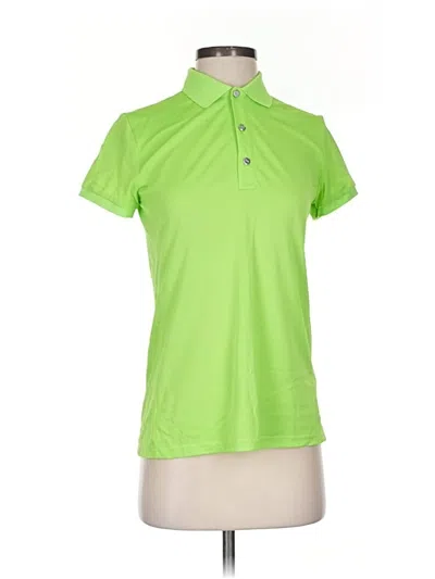 Pre-owned Polo Ralph Lauren Short Sleeve Polo Shirt In Green