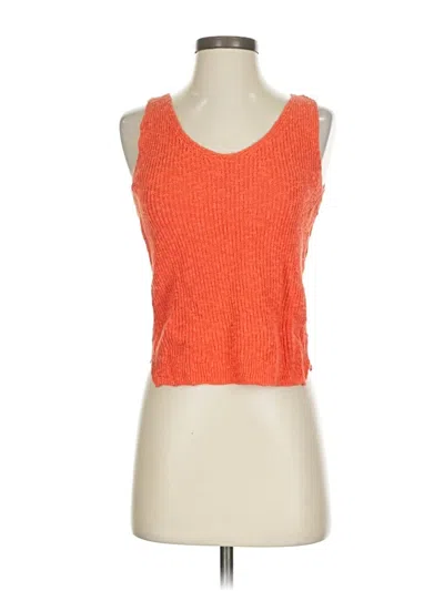 Pre-owned Gap Sweater Vest In Orange
