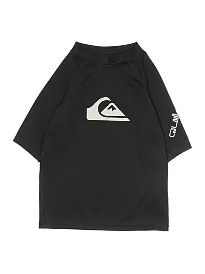 Pre-owned Quiksilver Kids' Active T-shirt In Black