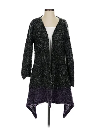 Pre-owned Yak N Yeti Cardigan Sweater In Black