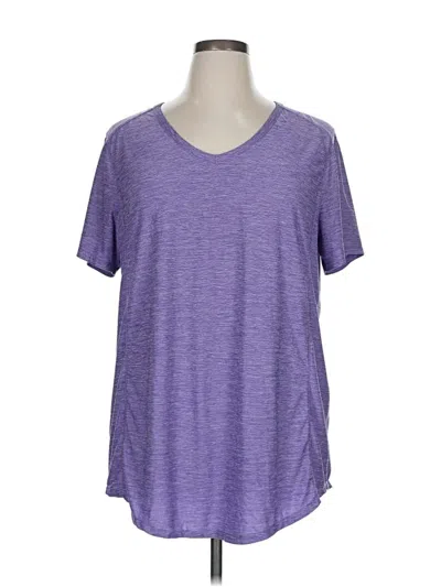 Pre-owned Duluth Trading Co. Short Sleeve T-shirt In Purple