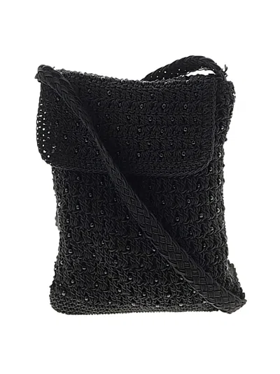 Pre-owned Unbranded Crossbody Bag In Black