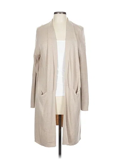 Pre-owned Splendid Cardigan Sweater In Brown