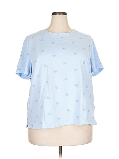 Pre-owned Joules Short Sleeve T-shirt In Blue