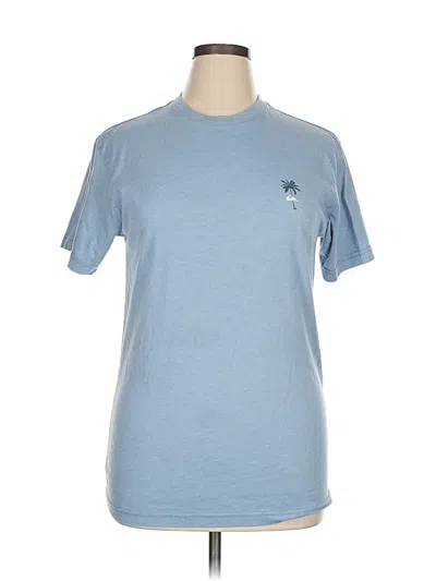 Pre-owned Quiksilver Short Sleeve T-shirt In Blue