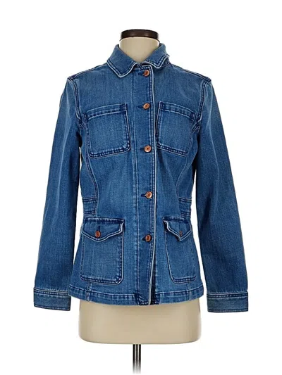 Pre-owned Talbots Denim Jacket In Blue