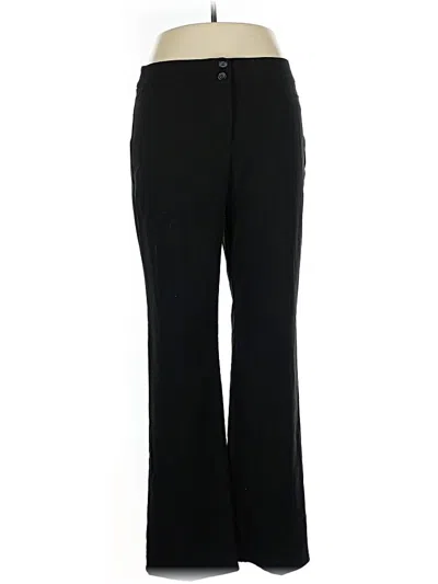 Pre-owned Massini Dress Pants In Black