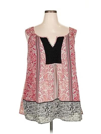 Pre-owned Dr2 Sleeveless Blouse In Red