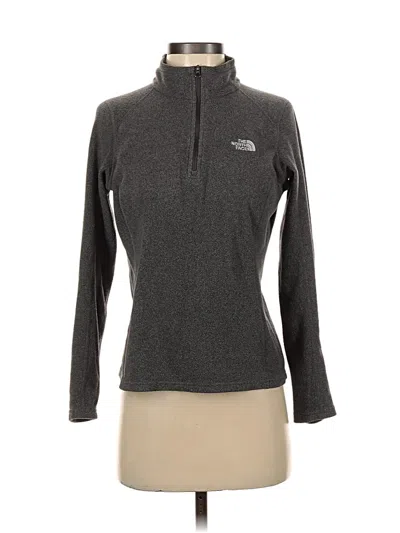 Pre-owned The North Face Fleece Jacket In Gray