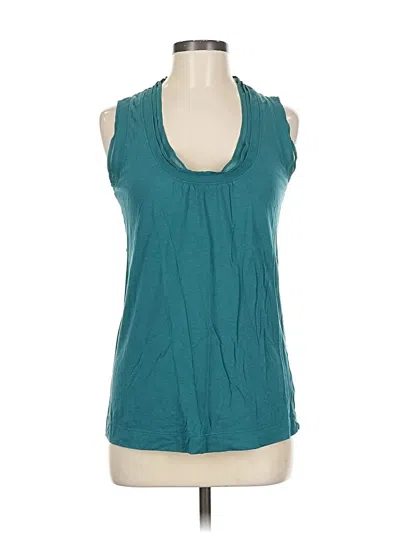 Pre-owned Gap Sleeveless Blouse In Blue