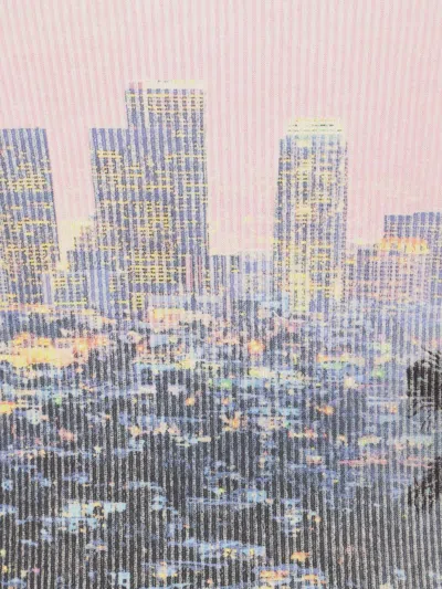 Balenciaga Ribbed Tank Top By City Of Angels In Multi