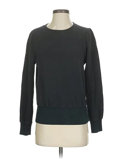 Pre-owned Madewell Pullover Sweater In Black
