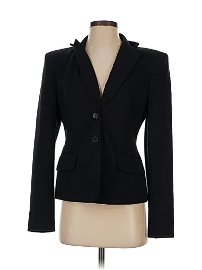 Pre-owned Ann Taylor Blazer Jacket In Black