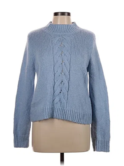 Pre-owned Madewell Pullover Sweater In Blue