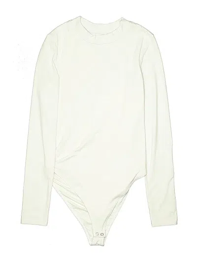 Pre-owned Good American Bodysuit In White