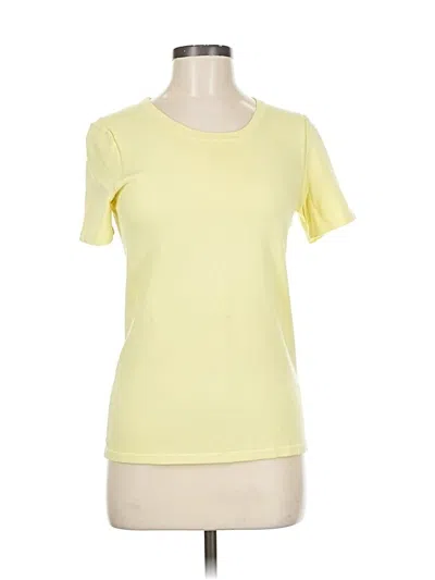 Pre-owned Banana Republic Mad Men Short Sleeve T-shirt In Yellow