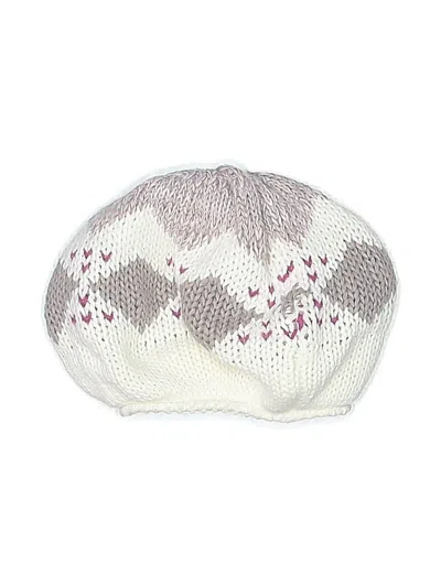 Pre-owned Levi's Beanie Hat In White