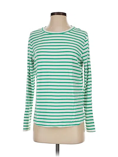 Pre-owned Addison Bay Long Sleeve T-shirt In Green