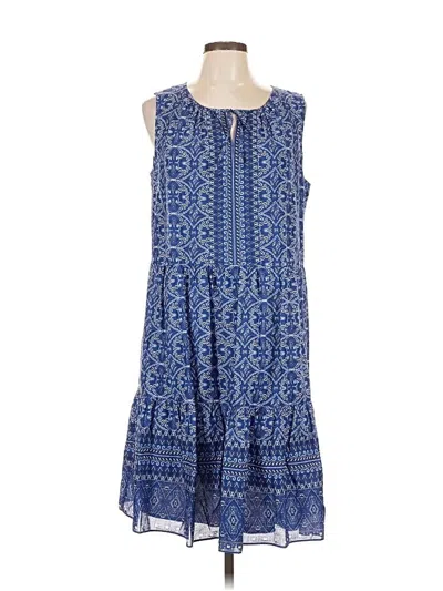 Pre-owned Talbots Casual Dress In Blue