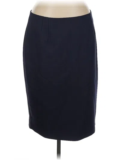 Pre-owned The Fold Formal Skirt In Blue