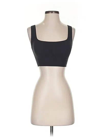 Pre-owned Skims Sports Bra In Black