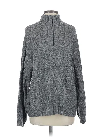 Pre-owned Splendid Turtleneck Sweater In Gray