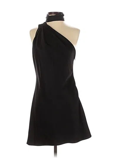 Pre-owned Alice And Olivia Alice + Olivia Cocktail Dress In Black