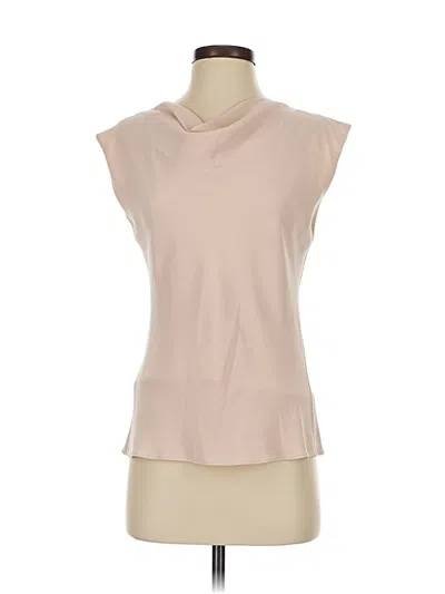 Pre-owned Mm. Lafleur Sleeveless Blouse In Brown