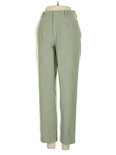 Pre-owned Uniqlo Dress Pants In Green