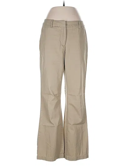 Pre-owned Lands' End Khaki Pant In Brown