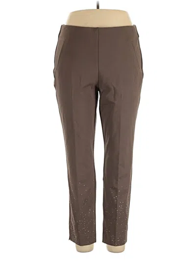 Pre-owned Chico's Casual Pants In Brown