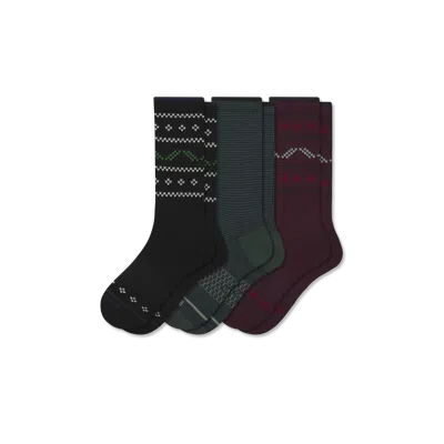 Bombas Merino Wool Blend Calf Sock 3-pack