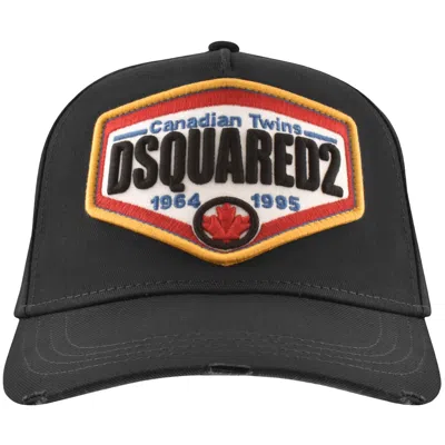 Dsquared2 Cappello Da Baseball In Black