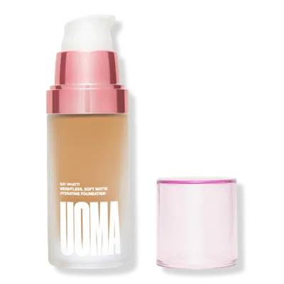 Uoma Beauty Say What?! Foundation - Honey Honey T2w In Transparent