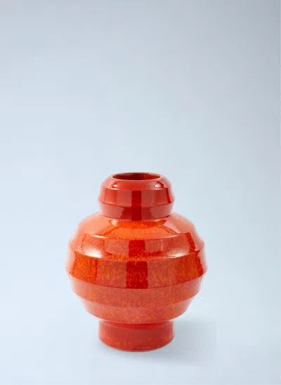 Polspotten Tiered Ceramic Vase In Multi