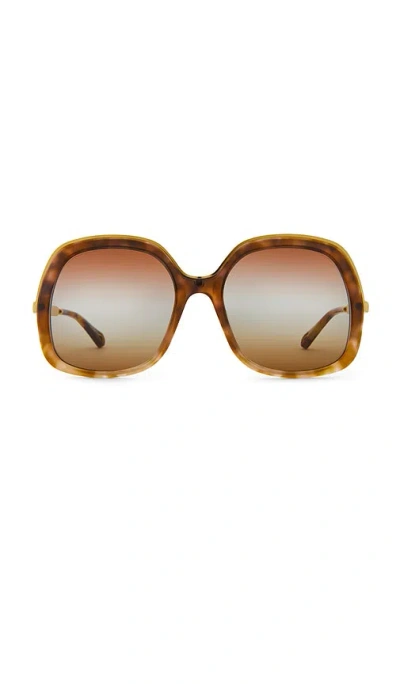 Chloé Aly Square Sunglasses In Multi